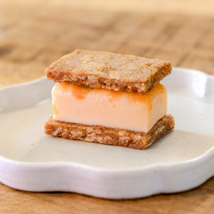 スイカ甘酒と青ミカンのお豆腐バターサンドクッキー 夏季限定（グルテンフリー・動物性食品不使用）