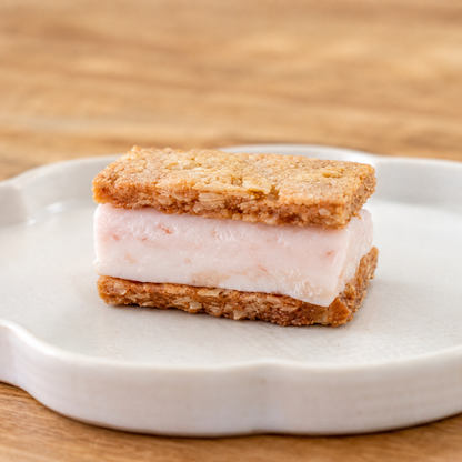 桃のお豆腐バターサンドクッキー 夏季限定（グルテンフリー・動物性食品不使用）